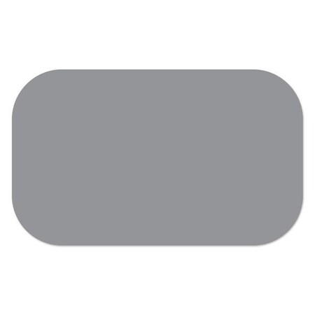 Ergomat 3inx12in DuraStripe Xtreme Rounded Strip Grey, 25PK DSX-STRIP-3x12R-GY-KIT